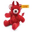 Mini Steiff Teddy Bear Little Devil Red